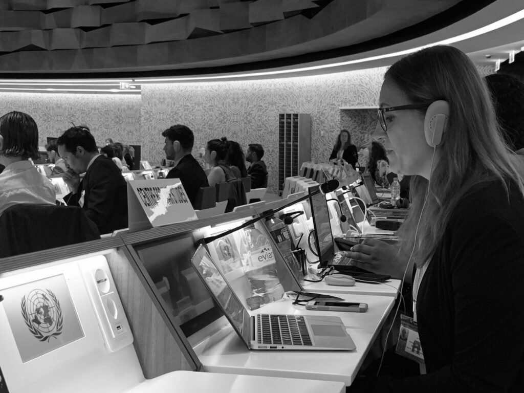 Ingvild Bode at UN 2022 - 4-3